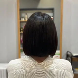 パーマ ショートカット 🌸 飯野 舞桜のヘアスタイル