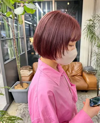 ショート カラー メンズ特化/パーマ 山口大輝のヘアスタイル