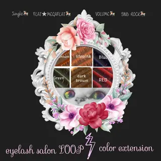 カラー パーマ メンズ キッズ ネイル マツエク・マツパ eyelash salonLoopꨄのマツエク・マツパデザイン