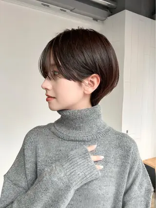 ショート 池袋　似合わせショー トヘア　萩原 佑紀のヘアスタイル