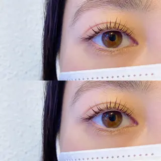 マツエク・マツパ 🎀暖色カラー 西川芽依🎀のヘアスタイル