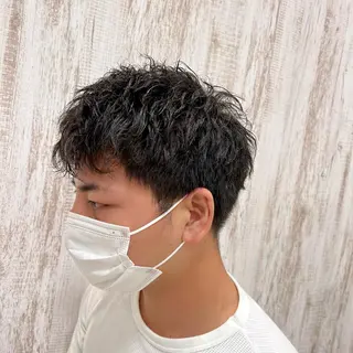 ショート パーマ メンズ 🤍太田 叶佳🤍のヘアスタイル