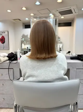 ミディアム カラー ESQUISSE 堀合 駿輔のヘアスタイル