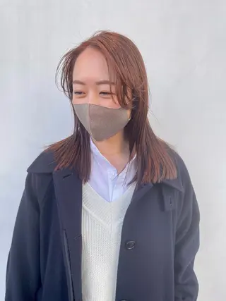 ミディアム 小関 仁晴のヘアスタイル