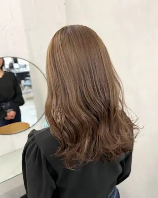 ロング 似合せハイライト💡 木下翔太のヘアスタイル