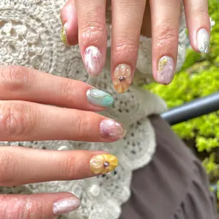 ネイル 【 ネイリスト&アイ リスト】キヨカのネイルデザイン