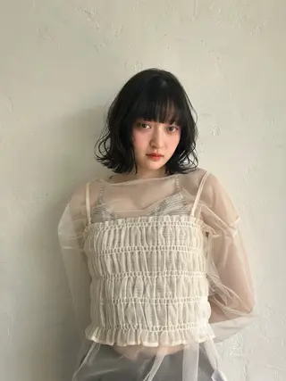 ミディアム MuK所属・望月 うららのヘアスタイル