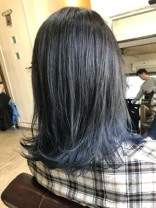 ロング Lia所属・縮毛矯正の達人 ☆ 松本のヘアスタイル