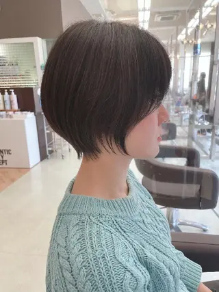 ショート カラー TLUUS所属・髪質改善:クロスパー マ特化型⭐中西雄大✂のヘアスタイル