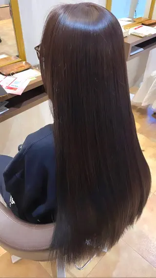 ロング ブリーチなしWカラー レイヤー/Rickyのヘアスタイル