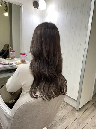 ロング ネモトメイナ🌿‬ 今月末で退職しますのヘアスタイル