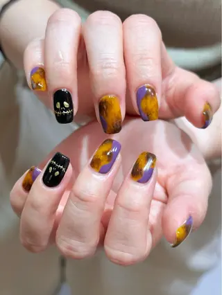 ネイル シモダ カスミ 🦀 @ksm_smdのネイルデザイン