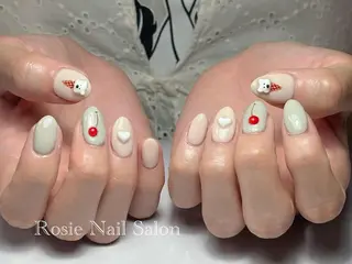 ショート Rosie Nail サロン南越谷のネイルデザイン