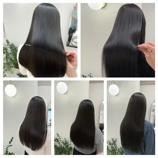 セミロング カラー ヘアアレンジ カラー指名No.1✨ 星野六三四のヘアスタイル
