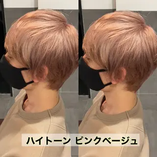 ショート カラー メンズ ⭕️メンズパーマ⭕️ 山口　裕太郎のヘアスタイル