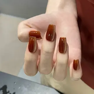 ネイル ATULA Nail 💅チップ長さだしのネイルデザイン