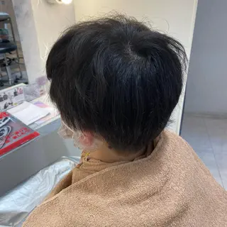 パーマ メンズ 三好 涼華のヘアスタイル