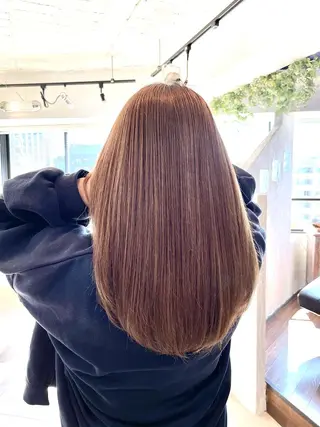 セミロング 💛ハイトーン💛 りむのヘアスタイル