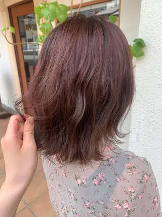 ミディアム putri 川邉 優花のヘアスタイル