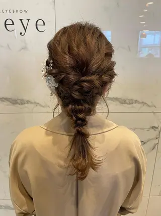 ヘアアレンジ 岡村 真子のヘアスタイル