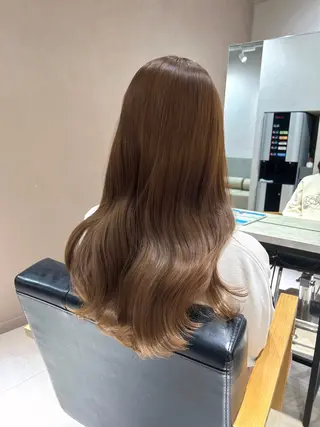 ロング カラー ミディアムヘア Chifumiのヘアスタイル