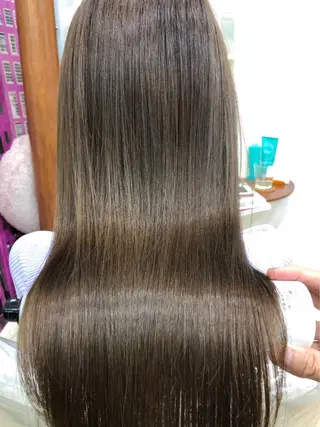 ロング 大人透明感艶カラー 寺田稜のヘアスタイル