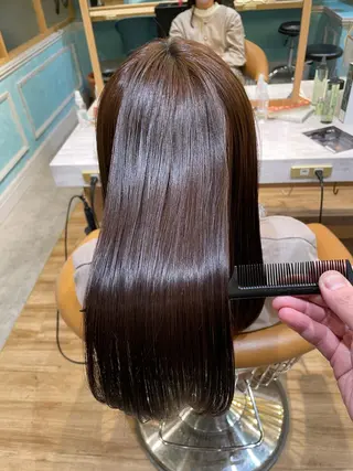 セミロング 山本翔一郎 韓国顔周りレイヤーのヘアスタイル