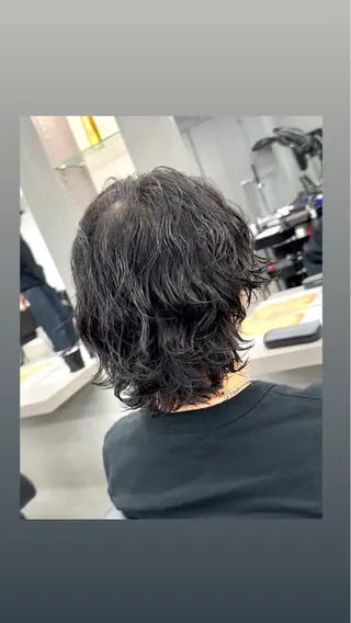 パーマ メンズ メンズカット& パーマ/さかしょーのヘアスタイル