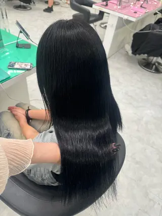 ロング カラー ダメージレスハイ トーン💖kanonのヘアスタイル