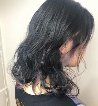 ミディアム sano sayakaのヘアスタイル