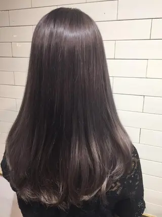 ロング カラー トップスタイリスト 👑田添幹宜のヘアスタイル