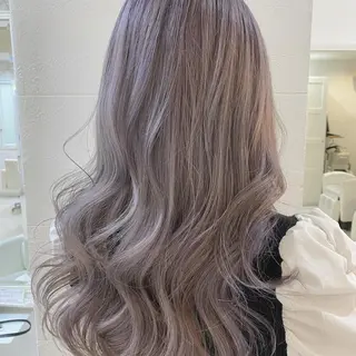 セミロング カラー ヘアアレンジ マツエク・マツパ Noah's　Ark所属・透明感カラー🫧ヘア セット🫧松本菜月の眉毛・アイブロウイメージ