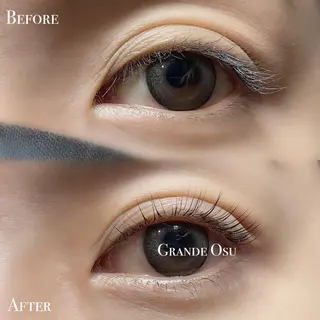 マツエク・マツパ GRANDE OSU 藤原/eye店長のマツエク・マツパデザイン