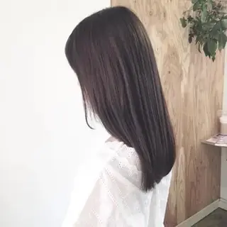 ミディアム 髪質改善&艶カラー sotaのヘアスタイル
