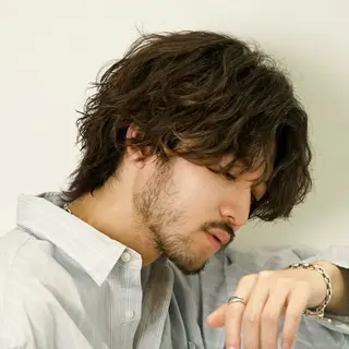ショート パーマ メンズサロン/川越/ モリワキフウガのヘアスタイル