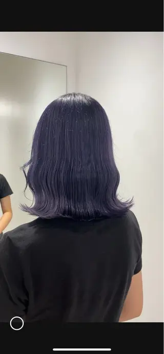 セミロング カラー 🌈藤沢💎艶カラー 🌈艶トリートメントのヘアスタイル