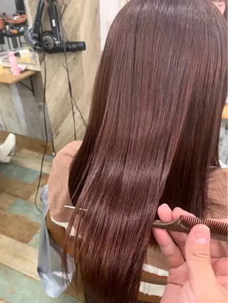 セミロング カラー Hair's RooMのヘアスタイル