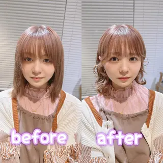 ミディアム 瀬畑 拓海のヘアスタイル