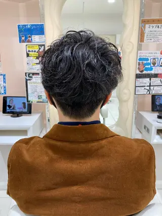 パーマ メンズ 田中 あかねのヘアスタイル