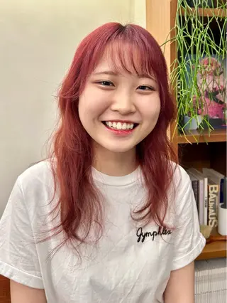 セミロング カラー 💎透明感カラー💎 bAteAu あまねのヘアスタイル