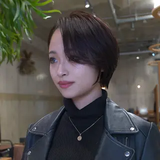 ショート 木下 有希のヘアスタイル