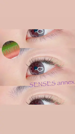 マツエク・マツパ SENSES_ WAKAのマツエク・マツパデザイン