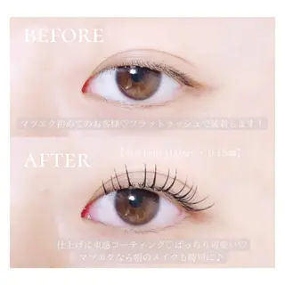 マツエク・マツパ REFLET ルフレのマツエク・マツパデザイン