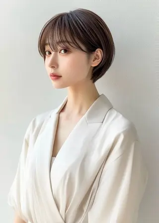 ショート nex the salon coall所属・🫧似合わせショート イシダ🫧のヘアスタイル