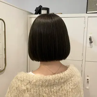ショート カラー canon/ベージュ /透明感カラーのヘアスタイル