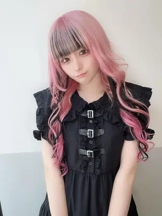 ロング 森本 シェビーのヘアスタイル