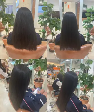 ロング 大宮｜メンズカット ダブルカラー｜パーマのヘアスタイル