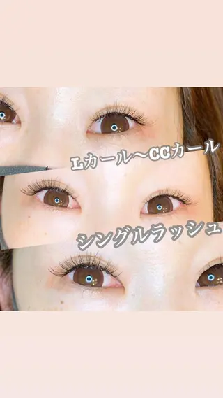 マツエク・マツパ アイラッシュサロン CoCoのマツエク・マツパデザイン