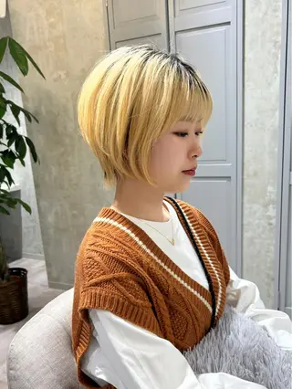 ショート SHISEI所属・小野 明日香のヘアスタイル