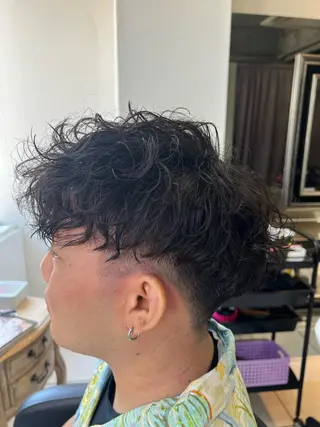 パーマ メンズ パーマ特化美容師 茂木広幸のヘアスタイル
